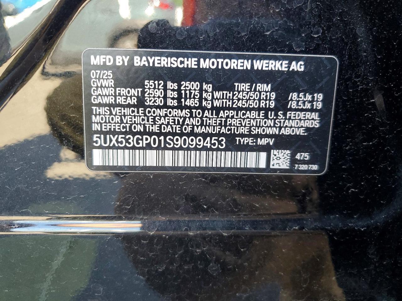 2025 B M W X Series X3 4D Suv 30 xDrive Msport - zdjęcie 13