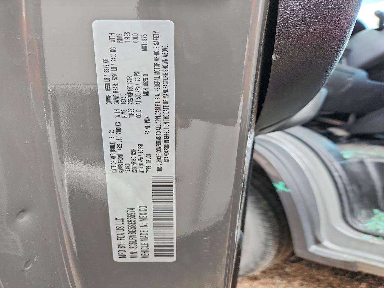 2025 Ram Promaster 1500 1500 High - zdjęcie 12