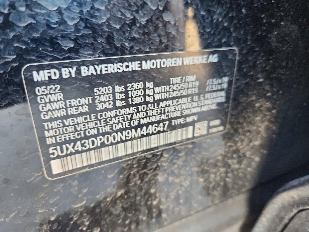 2022 BMW X3 Sdrive30I - zdjęcie 13