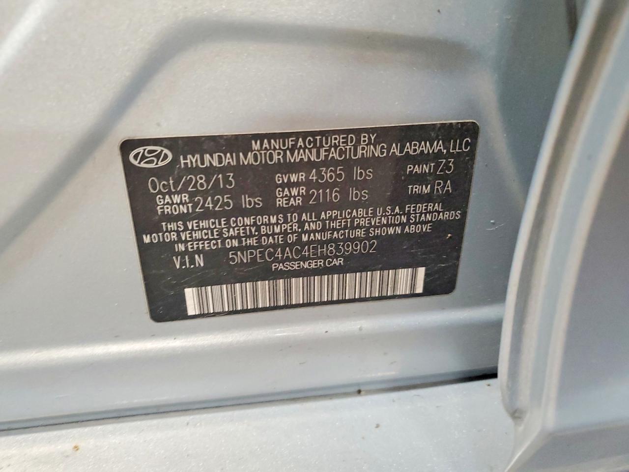 2014 Hyundai Sonata Limited - zdjęcie 12