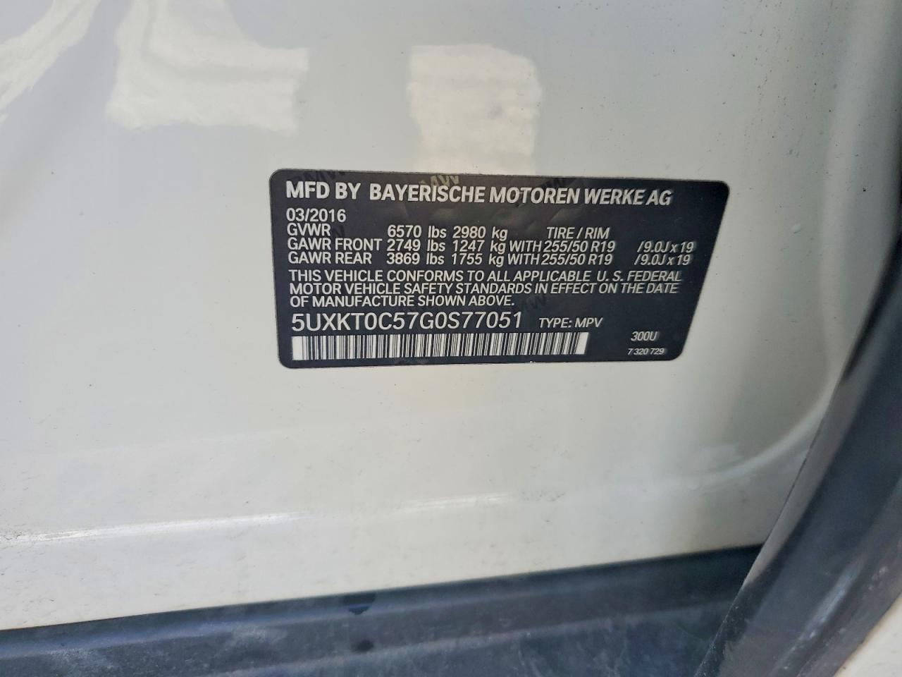 2016 BMW X5 Xdr40E - zdjęcie 13