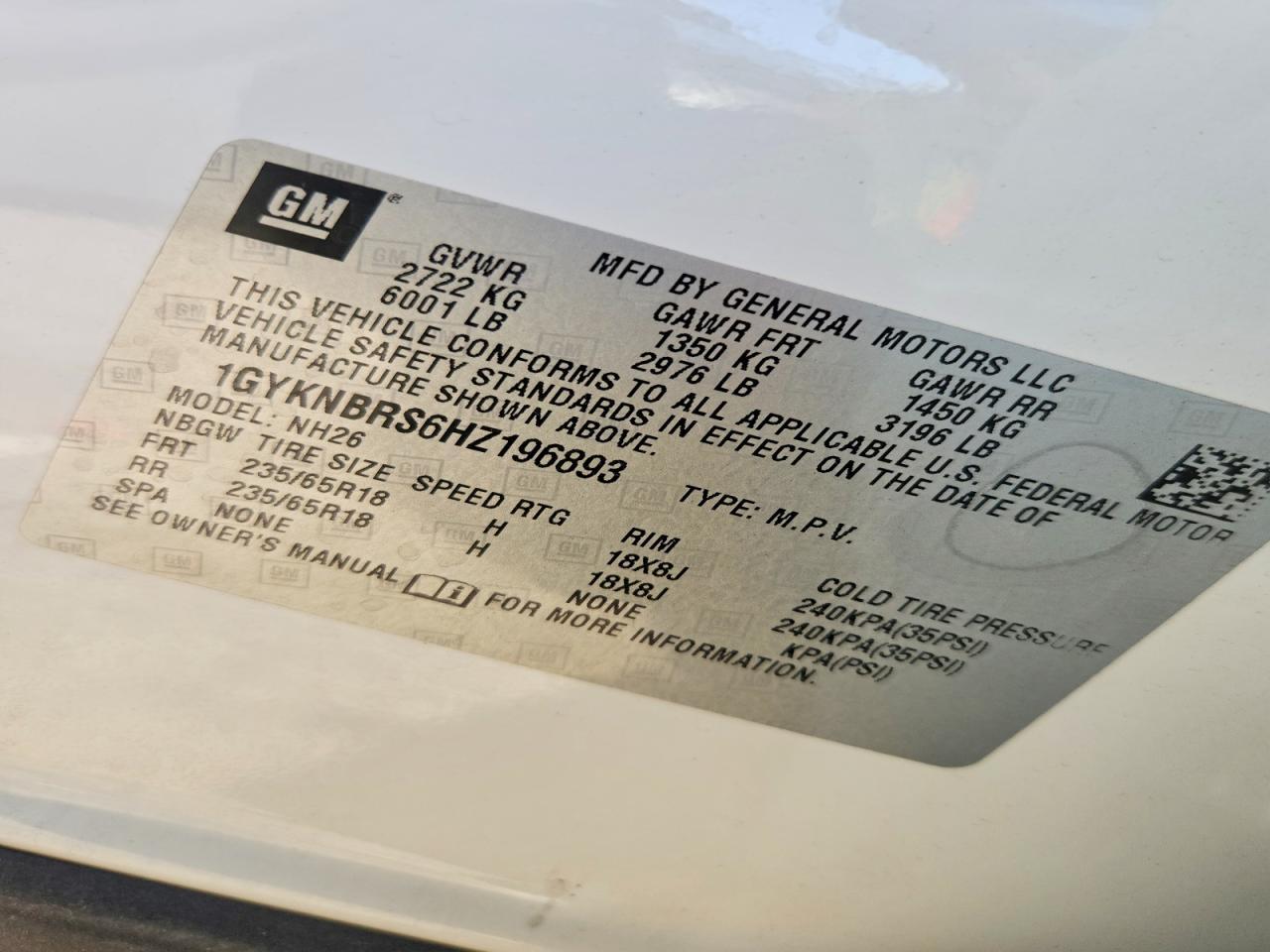 2017 Cadillac Xt5 Luxury - zdjęcie 13