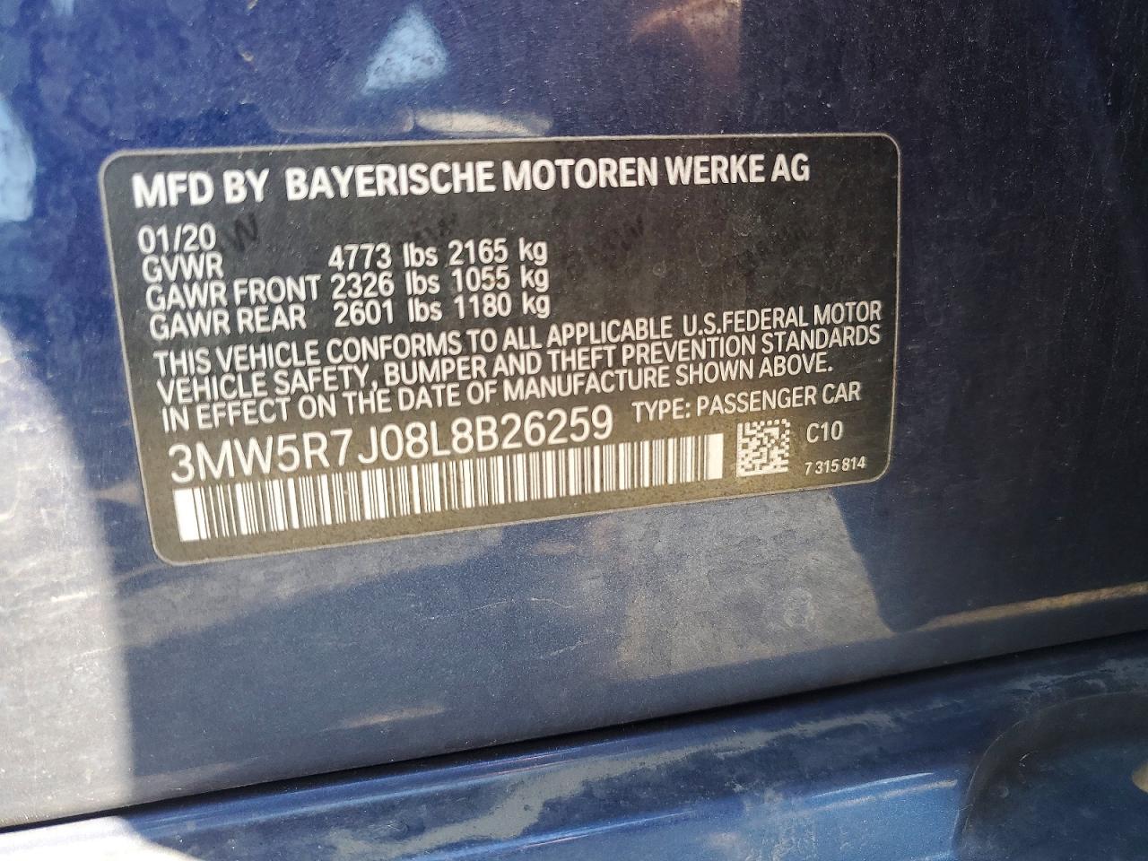 2020 BMW Seria 3 330i - zdjęcie 12