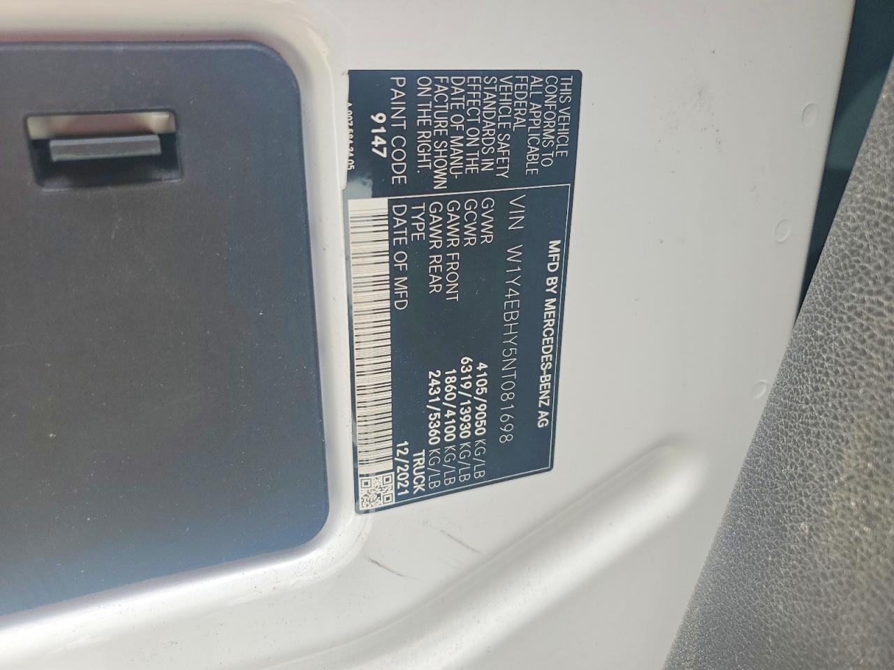2022 Mercedes-Benz Sprinter 2500 - zdjęcie 13