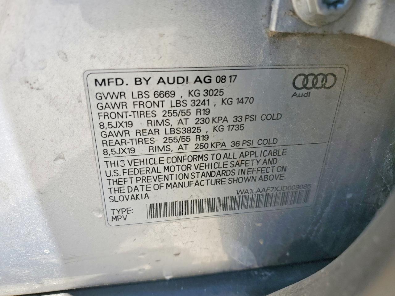 2018 Audi Q7 Premium Plus - zdjęcie 13