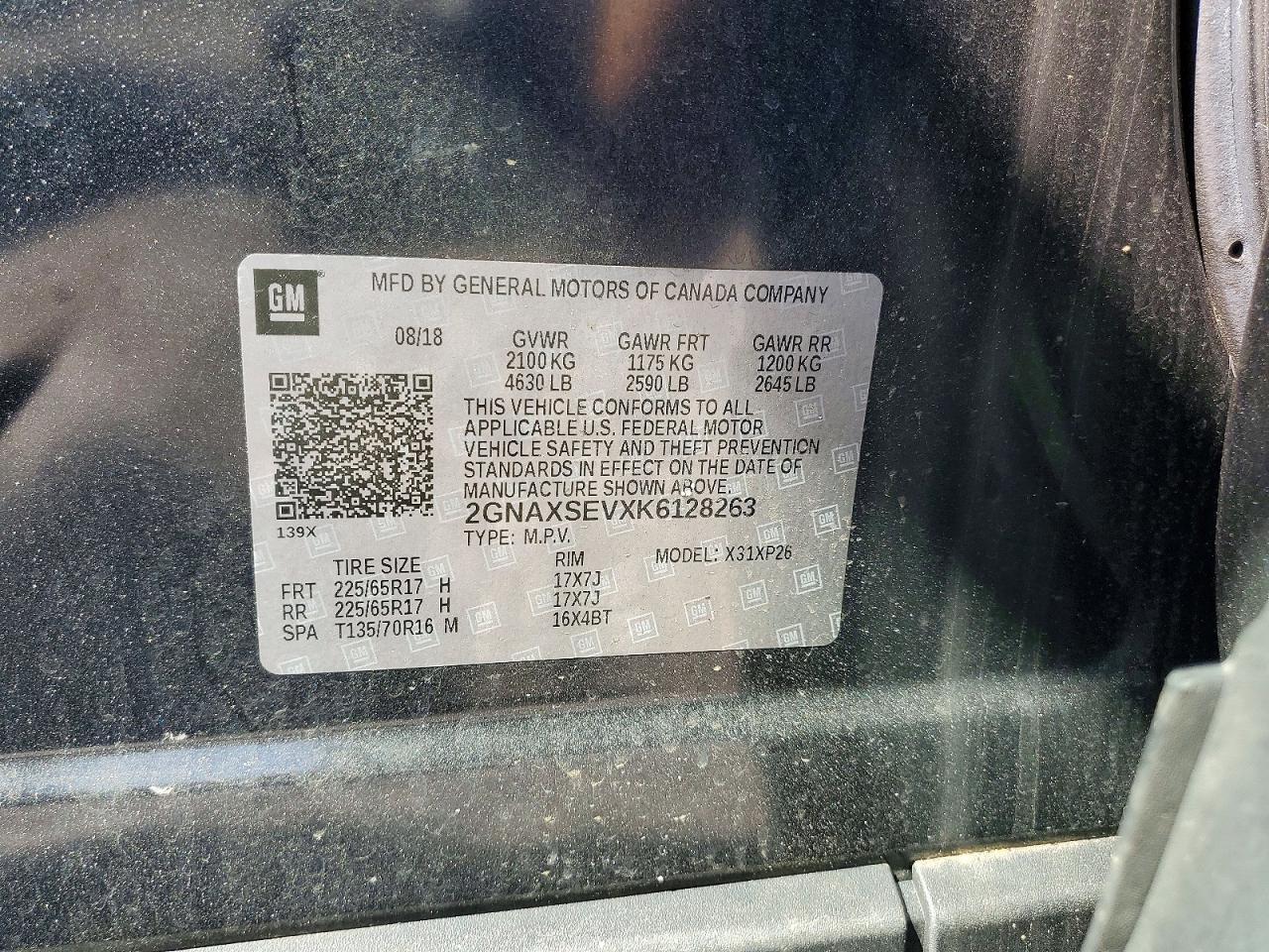 2019 Chevrolet Equinox Ls - zdjęcie 13