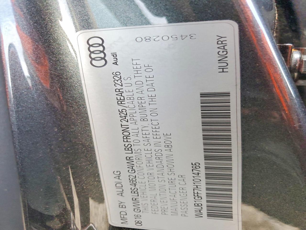 2017 Audi S3 Premium Plus - zdjęcie 12