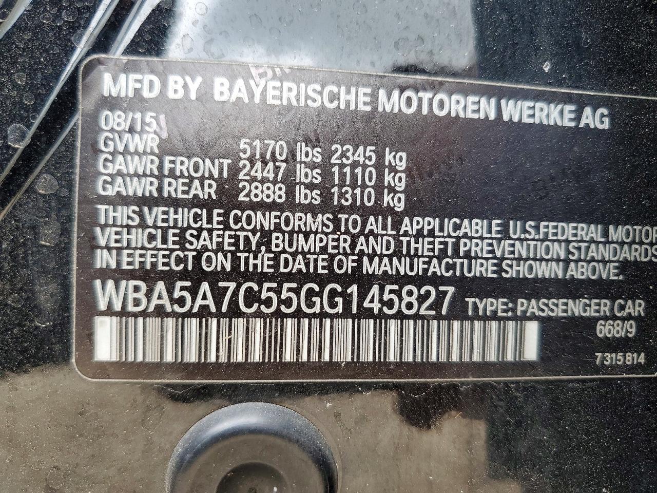 2016 BMW 528 Xi - zdjęcie 12
