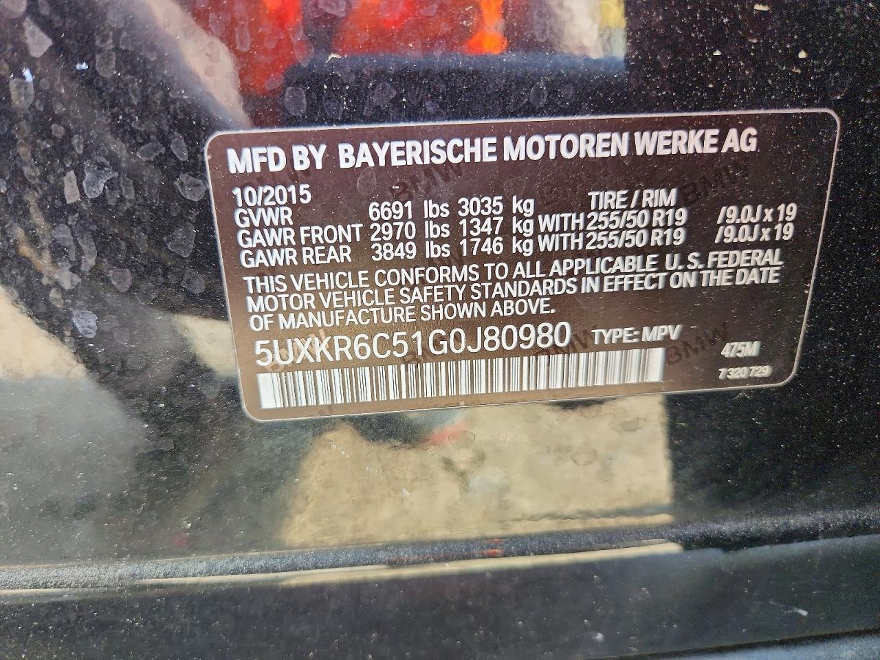 2016 BMW X5 xDrive50I - zdjęcie 13
