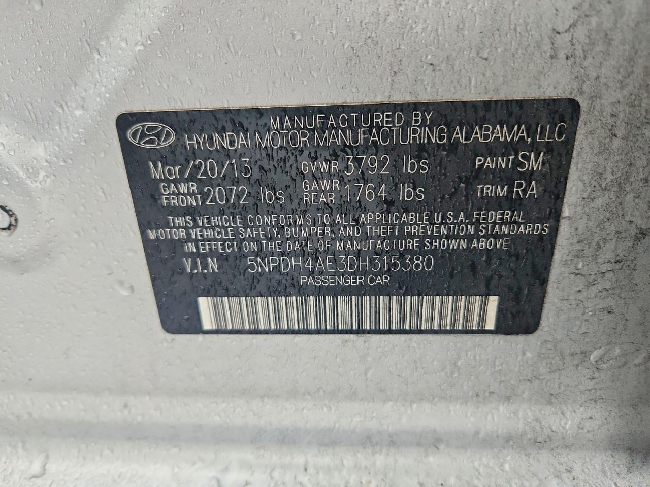 2013 Hyundai Elantra Limited - zdjęcie 13