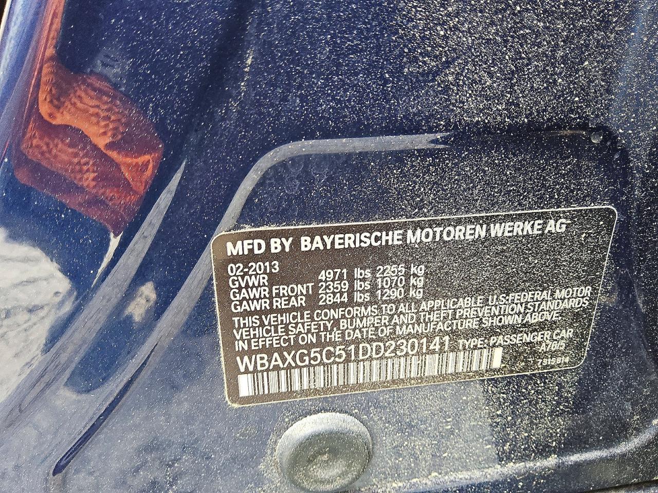 2013 BMW 528 I - zdjęcie 12