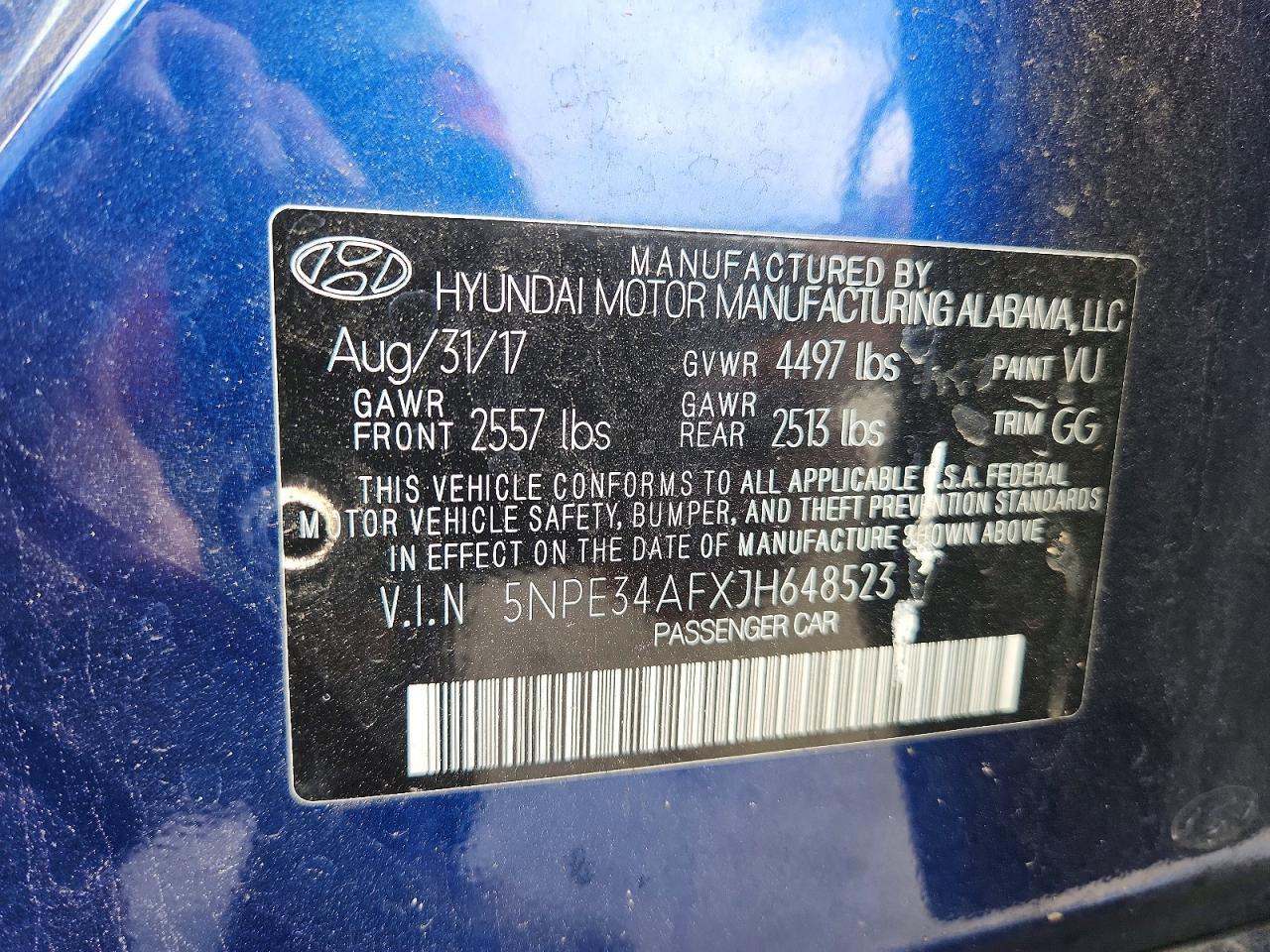 2018 Hyundai Sonata Sel - zdjęcie 12