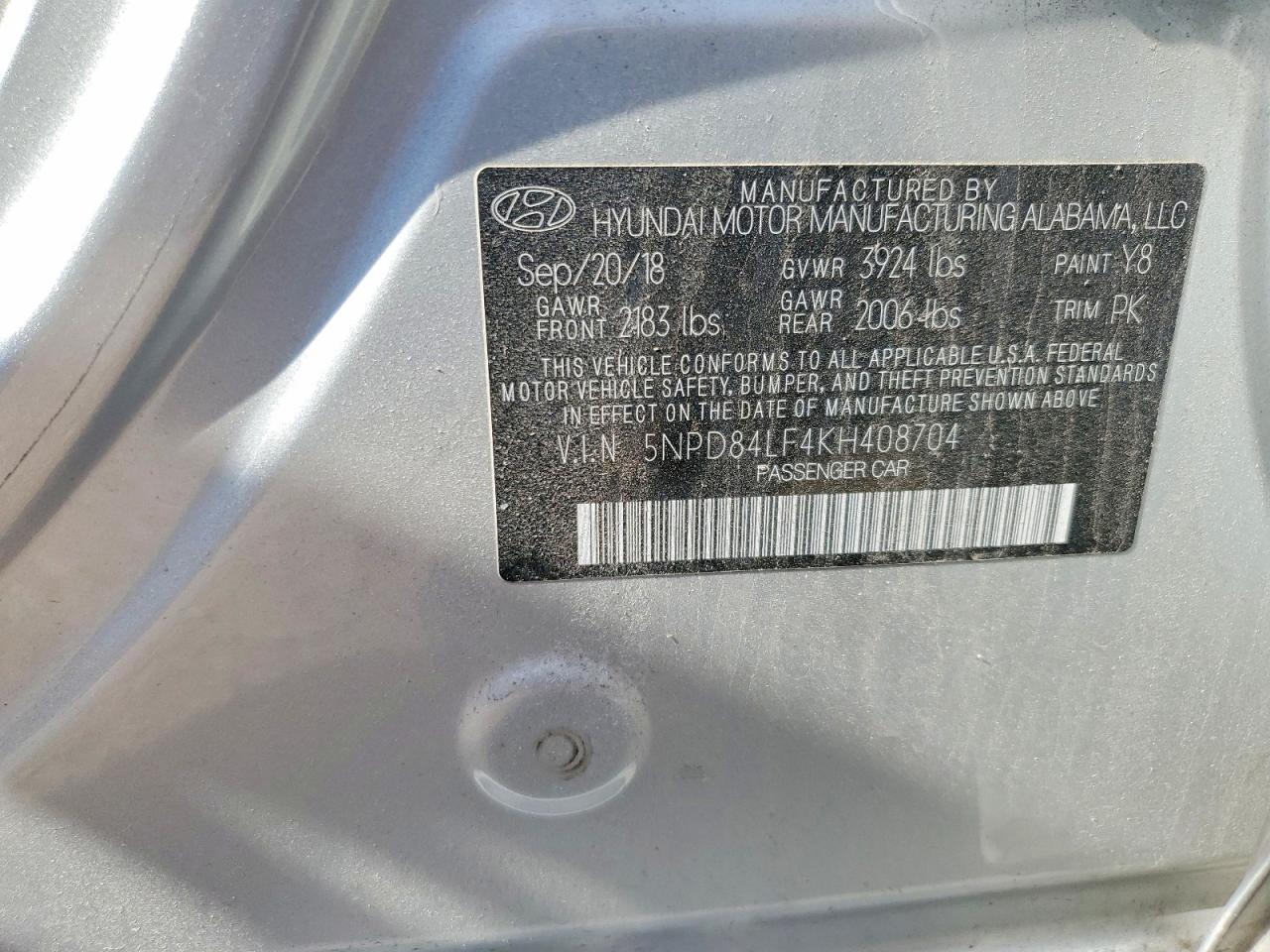 2019 Hyundai Elantra Sel - zdjęcie 13