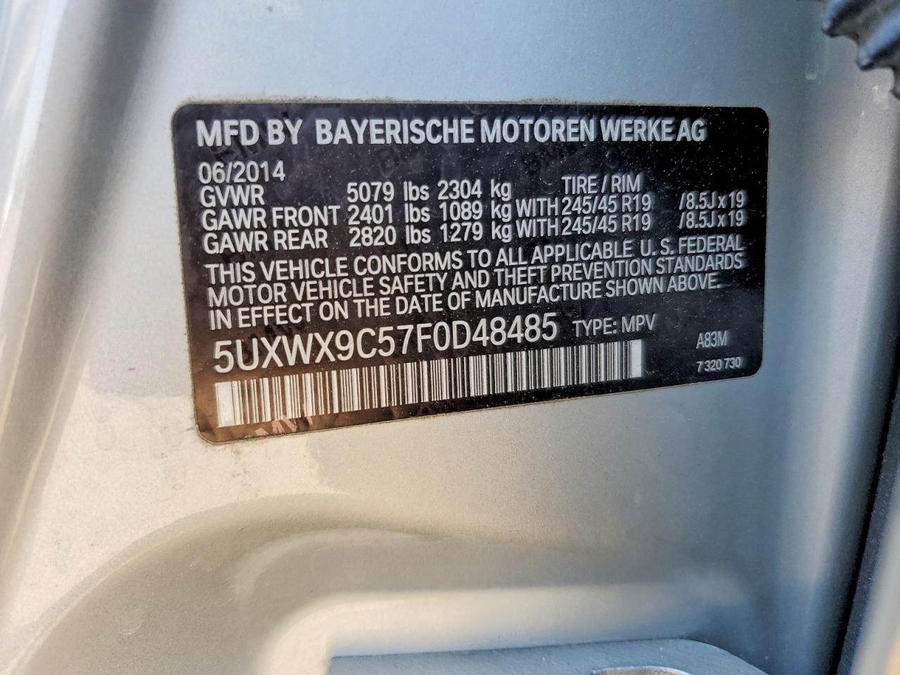 2015 BMW X3 - zdjęcie 13