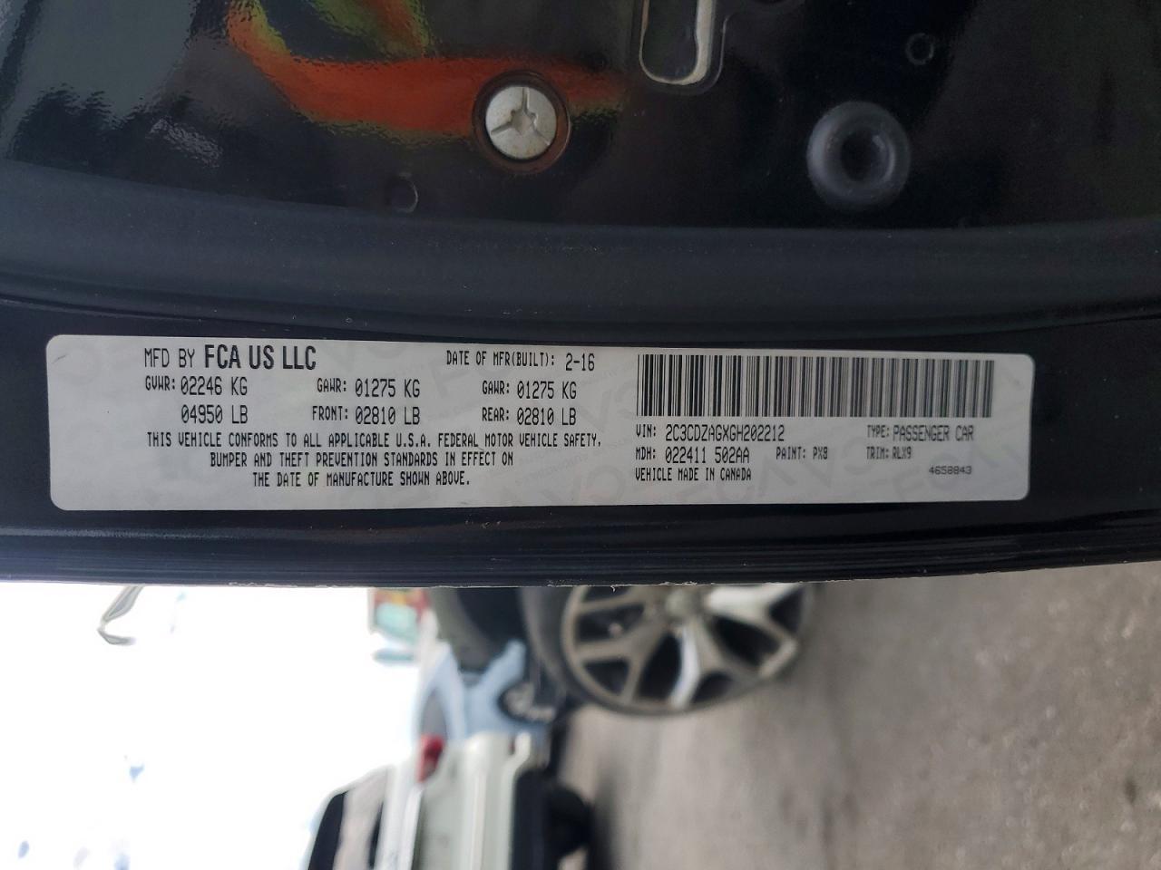 2016 Dodge Challenger Sxt - zdjęcie 13
