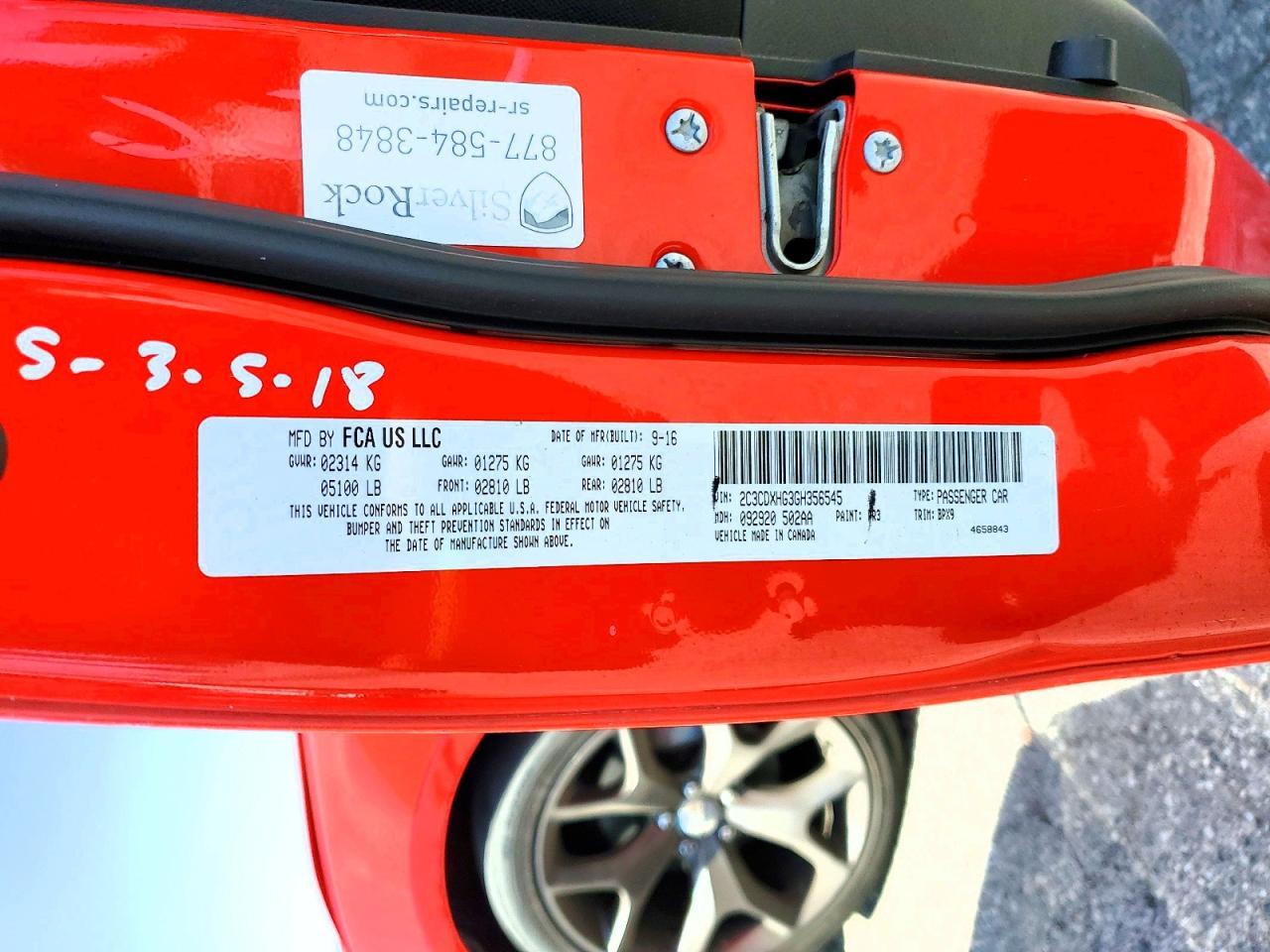 2016 Dodge Charger Sxt - zdjęcie 12