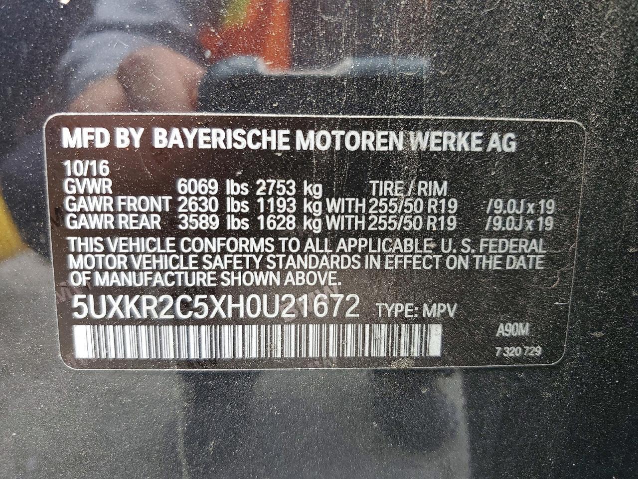2017 BMW X5 Sdrive35I - zdjęcie 14