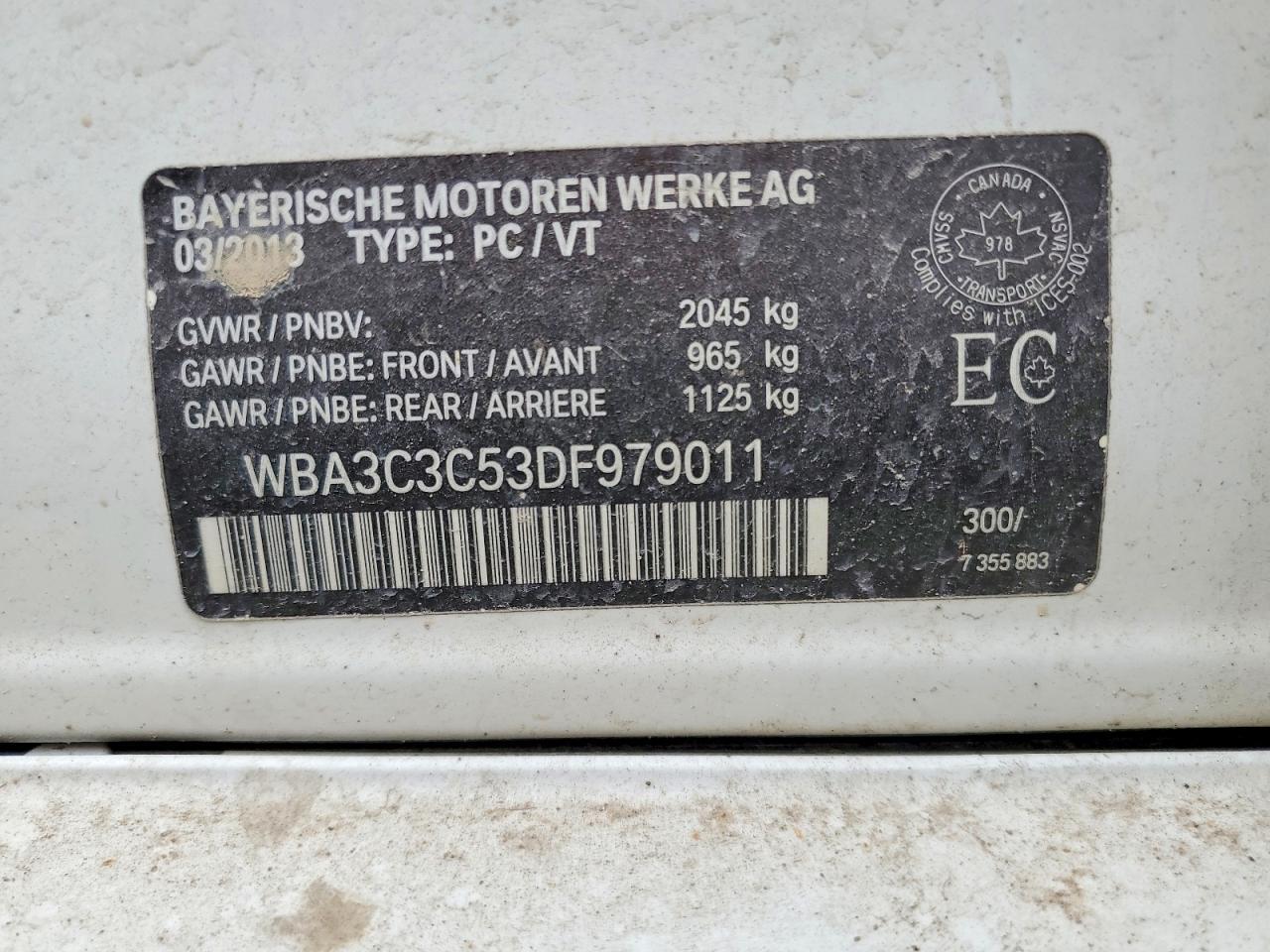 2013 BMW 320 I xDrive - zdjęcie 12