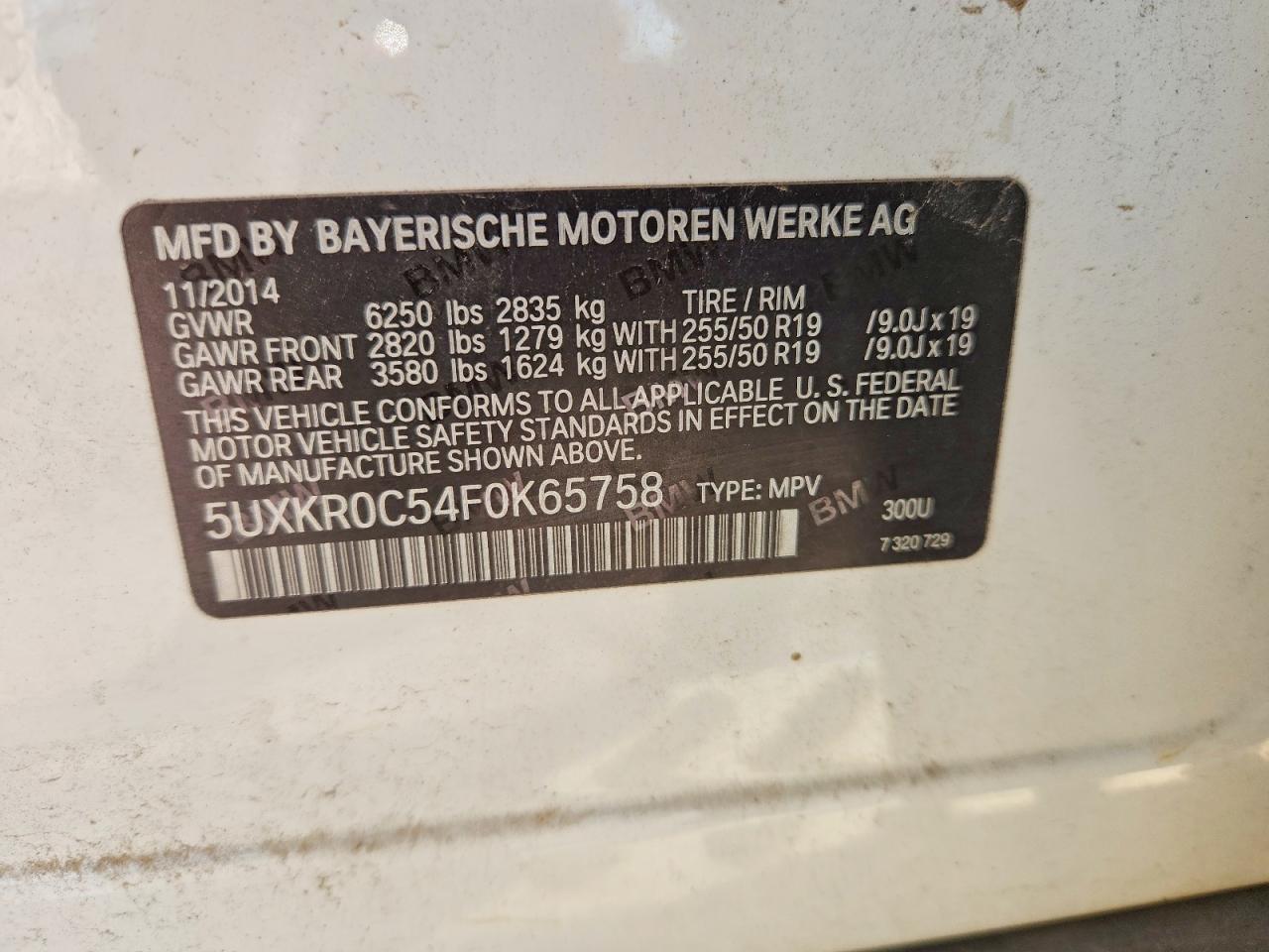 2015 BMW X5 xDrive35I - zdjęcie 13