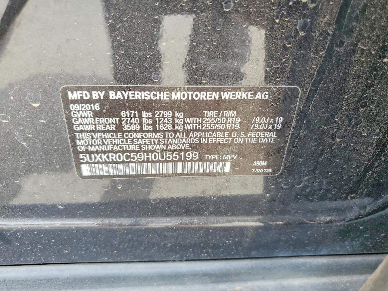 2017 BMW X5 xDrive35I - zdjęcie 13