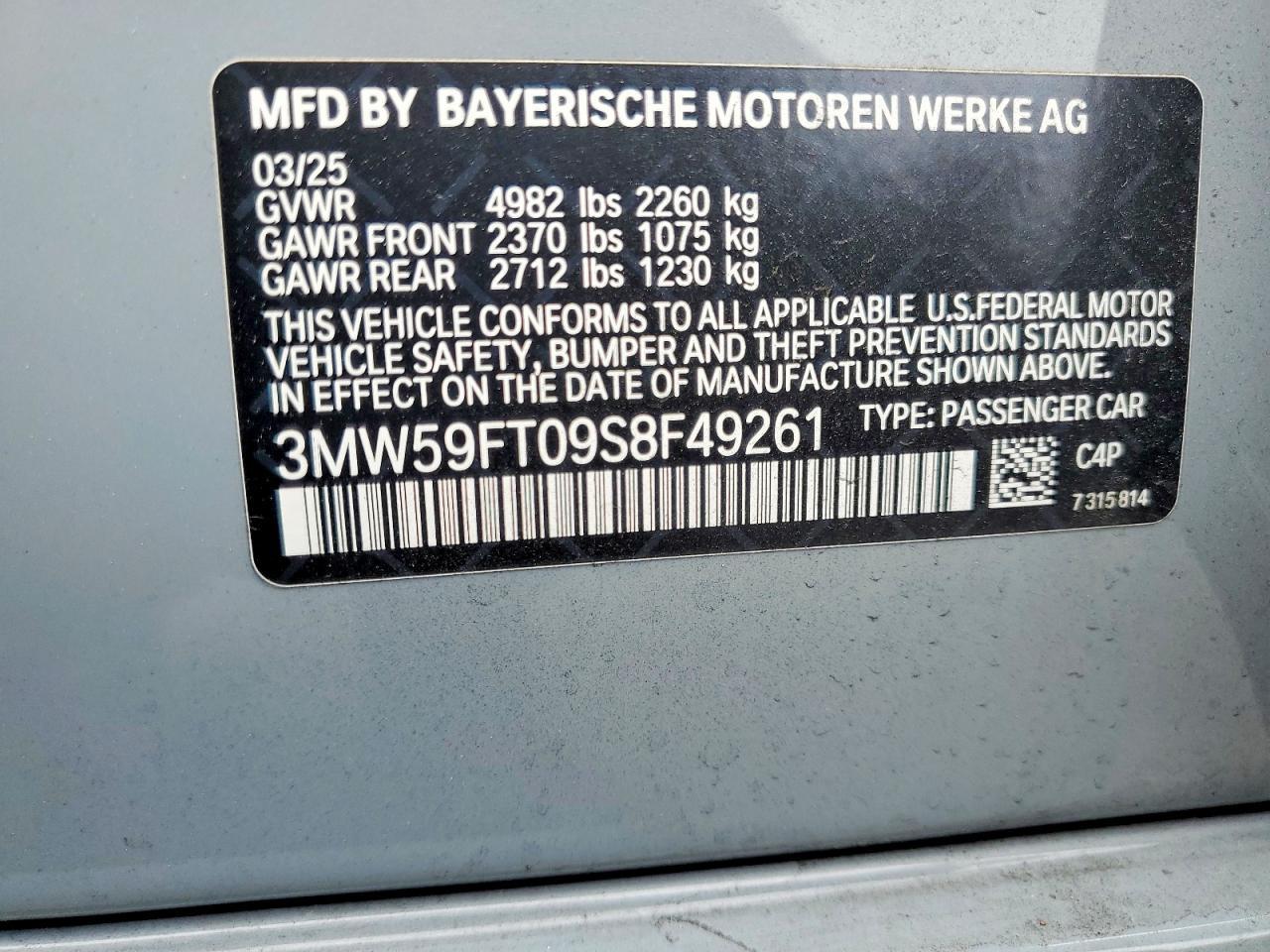 2025 BMW M340I - zdjęcie 12