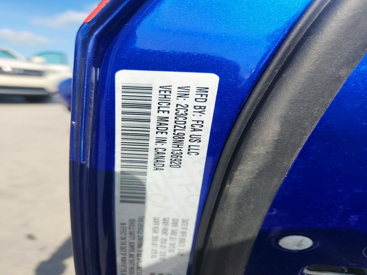 2022 Dodge Challenger Srt Hellcat Redeye - zdjęcie 12
