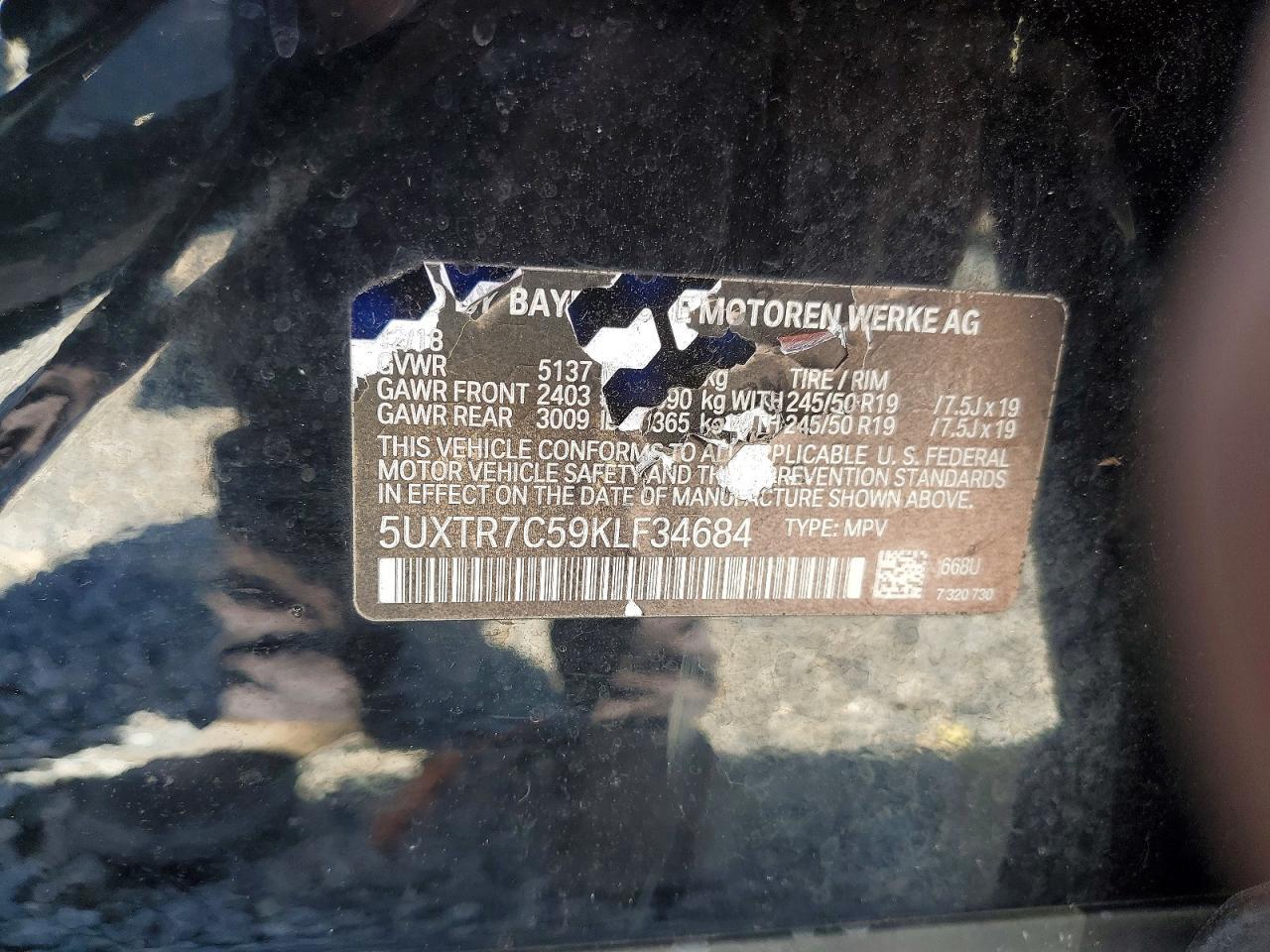 2019 BMW X3 Sdrive30I - zdjęcie 13