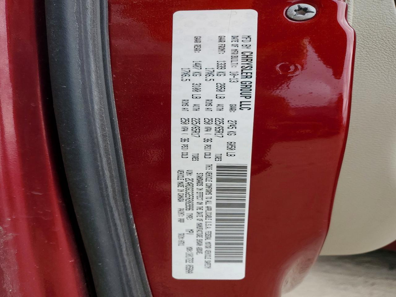 2014 Dodge Grand Caravan Sxt - zdjęcie 14