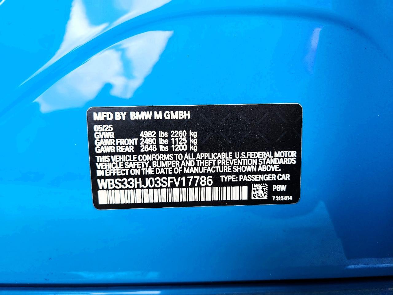 2025 BMW M3 Competition - zdjęcie 12