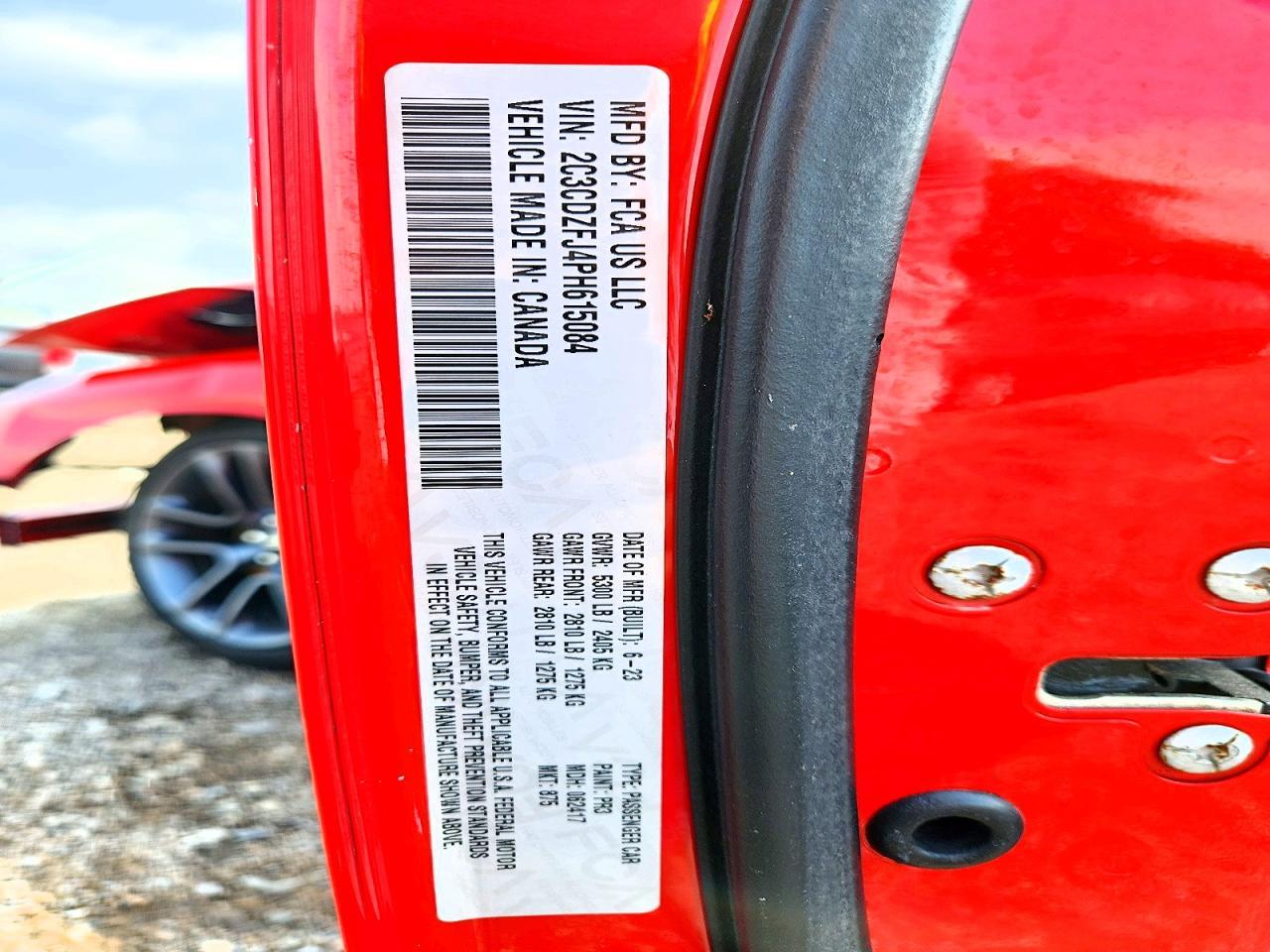 2023 Dodge Challenger R - zdjęcie 23