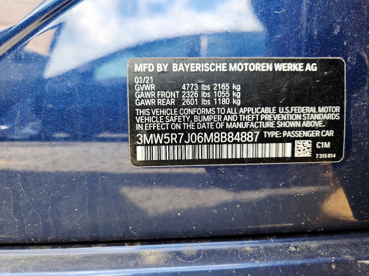 2021 BMW 330Xi - zdjęcie 12