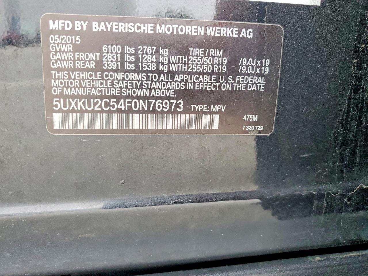 2015 BMW X6 xDrive35I - zdjęcie 13