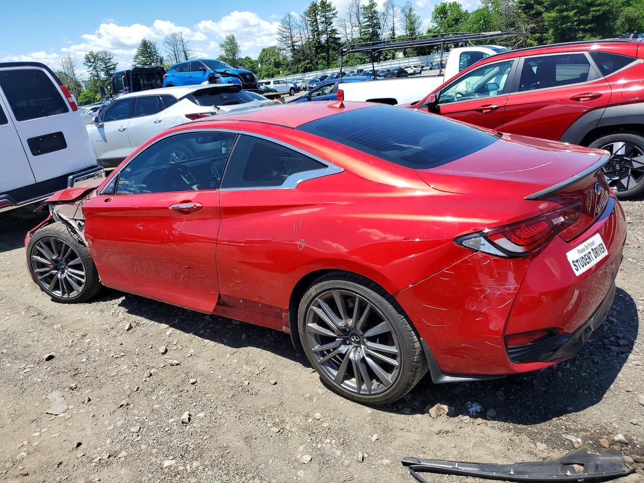2017 Infiniti Q60 Red Sport 400 - zdjęcie 2
