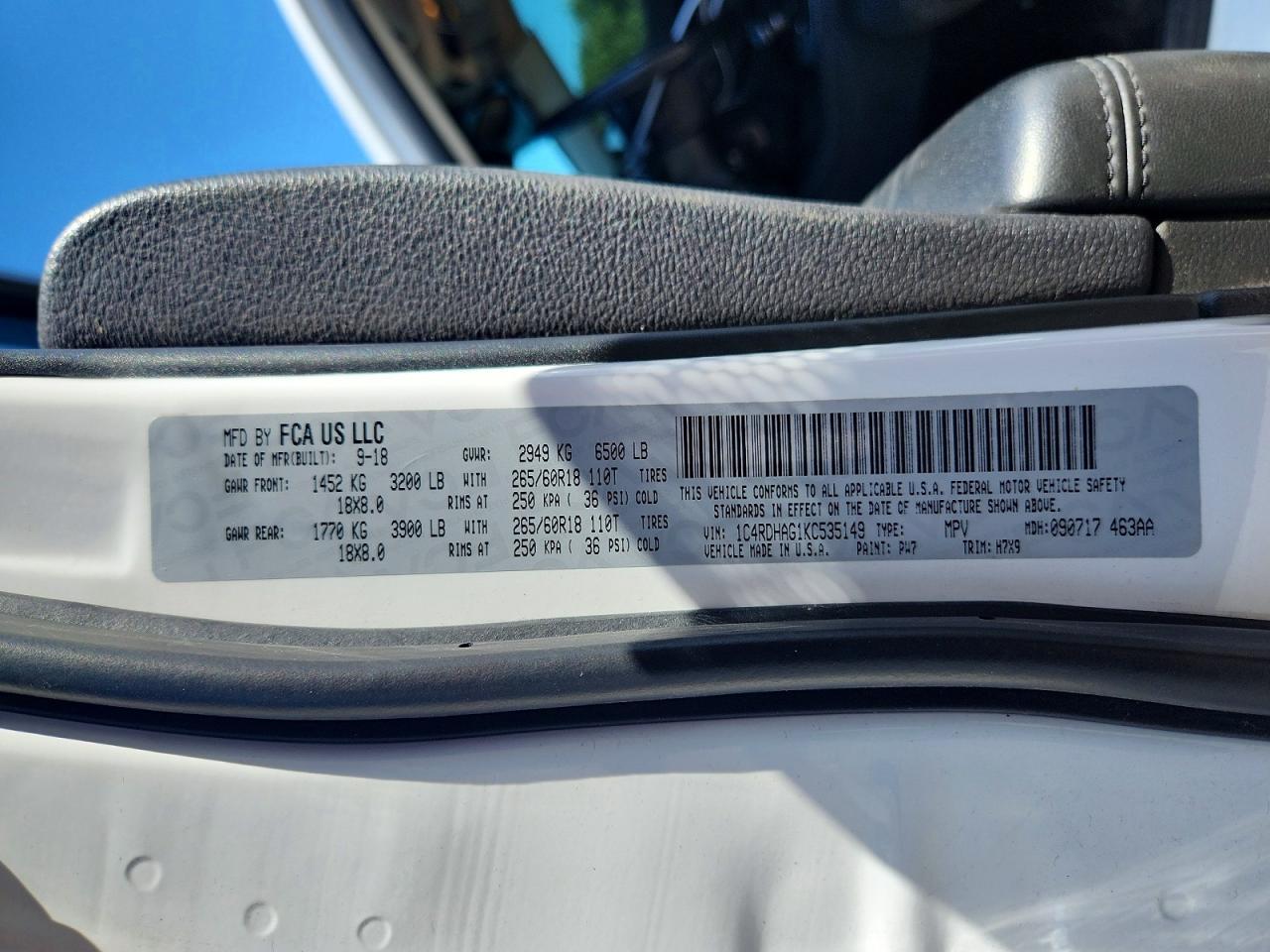 2019 Dodge Durango Sxt - zdjęcie 13
