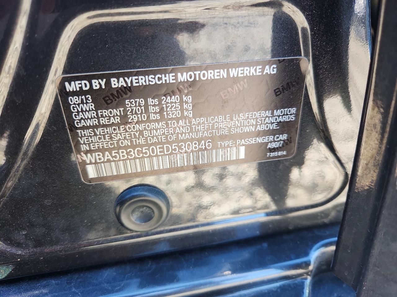 2014 BMW 535 Xi - zdjęcie 12