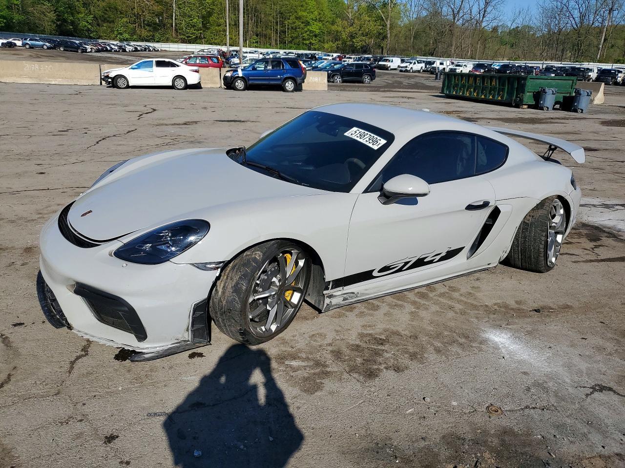 2022 Porsche Cayman Gt4 - zdjęcie główne