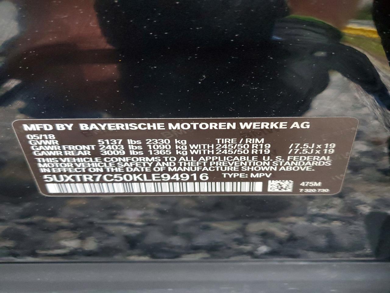 2019 BMW X3 Sdrive30I - zdjęcie 12
