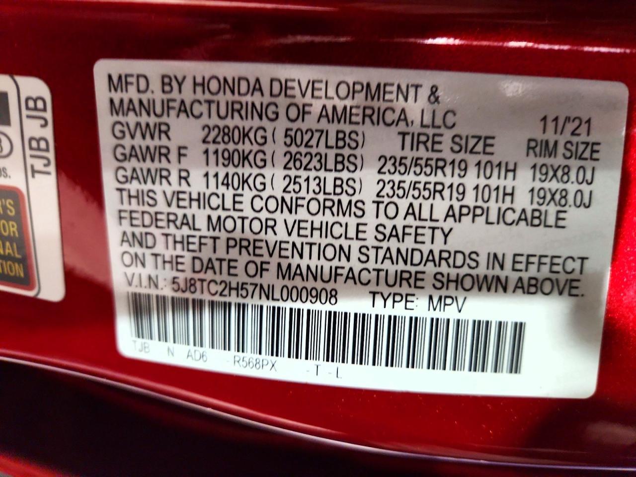 2022 Acura Rdx Technology - zdjęcie 14