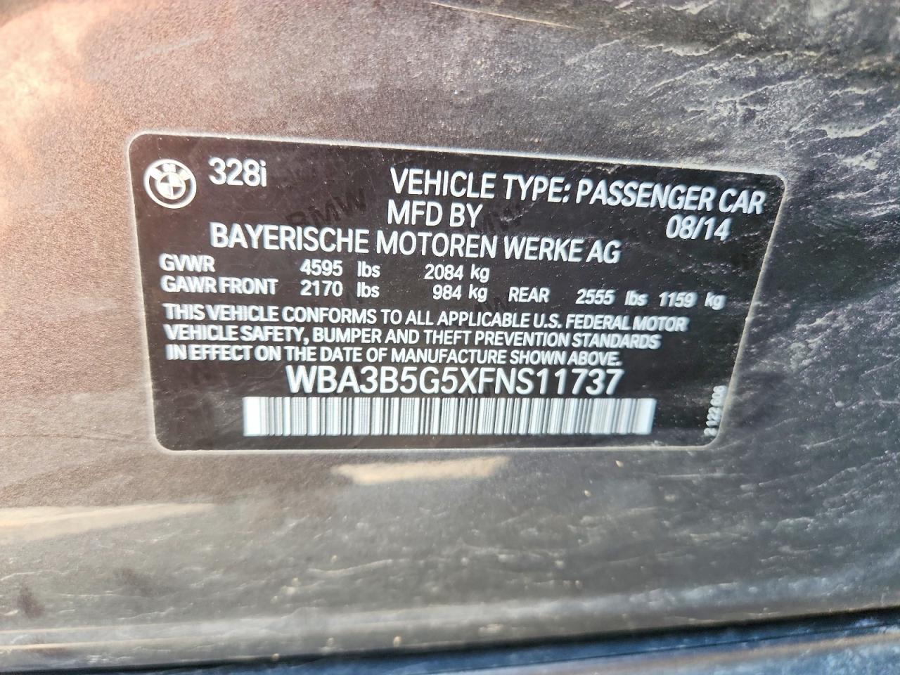 2015 BMW 328 Xi Sulev - zdjęcie 12