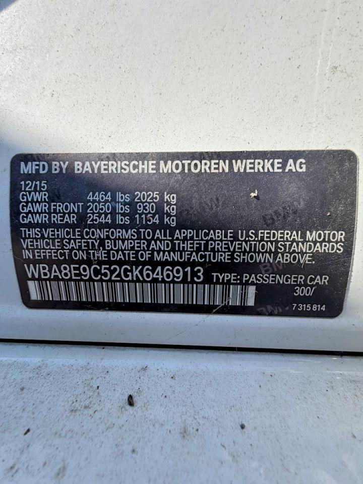 2016 BMW 328 I Sulev - zdjęcie 10