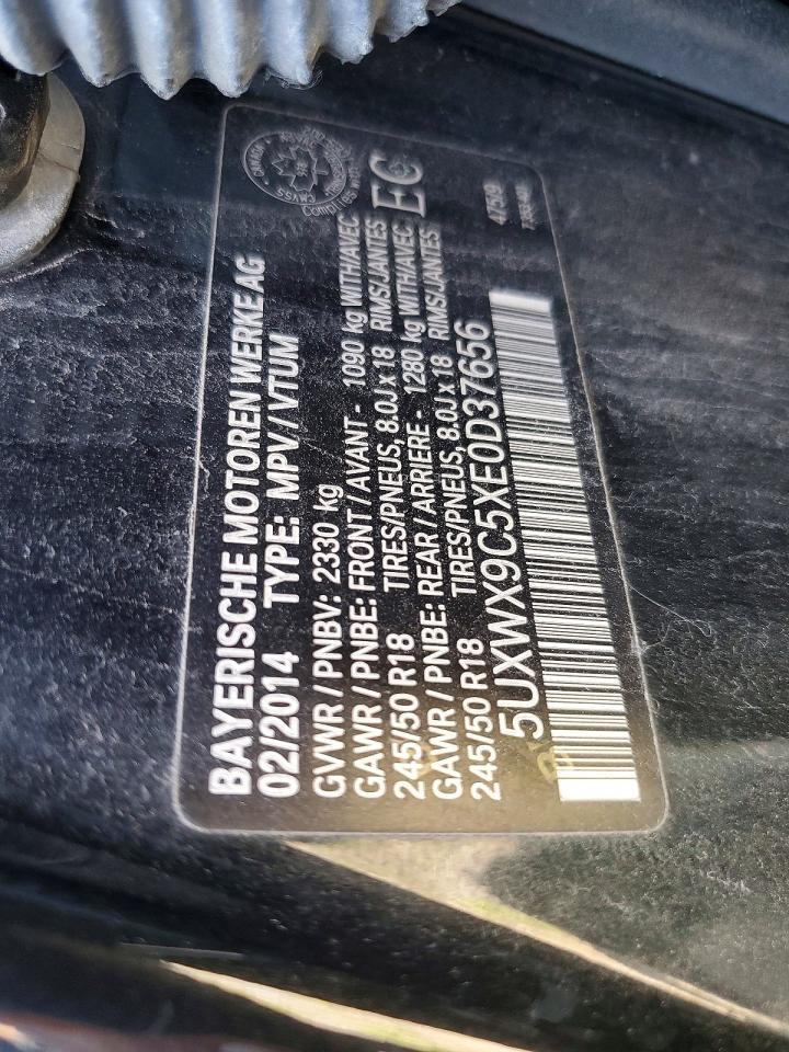 2014 BMW X3 xDrive28I - zdjęcie 13