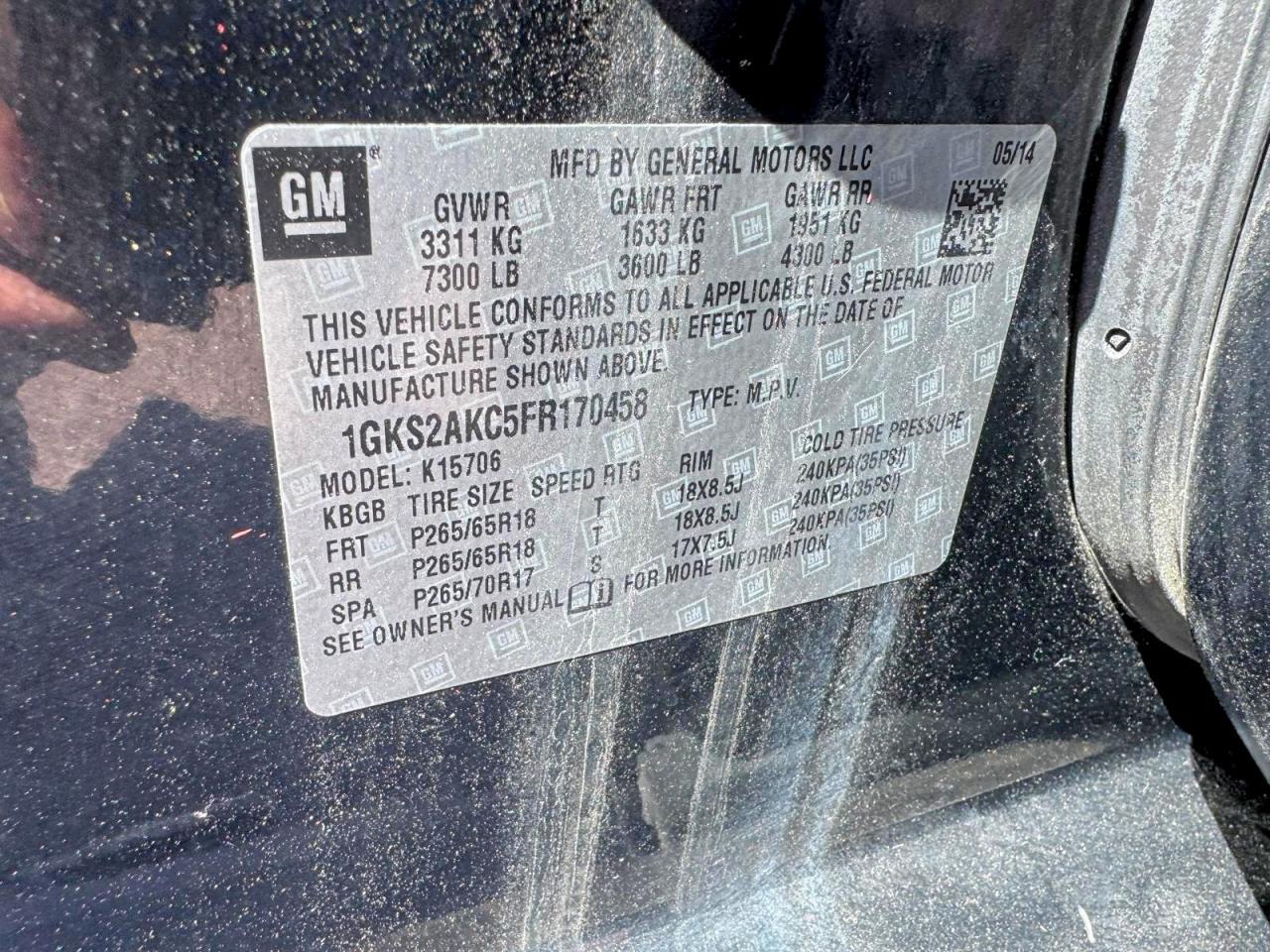 2015 GMC Yukon Sle - zdjęcie 13