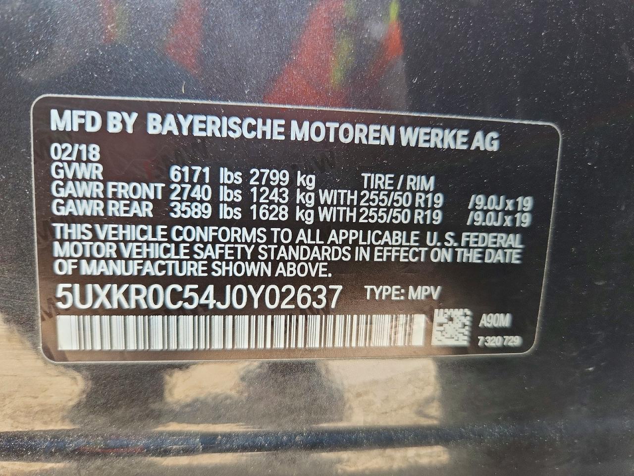 2018 BMW X5 xDrive35I - zdjęcie 14