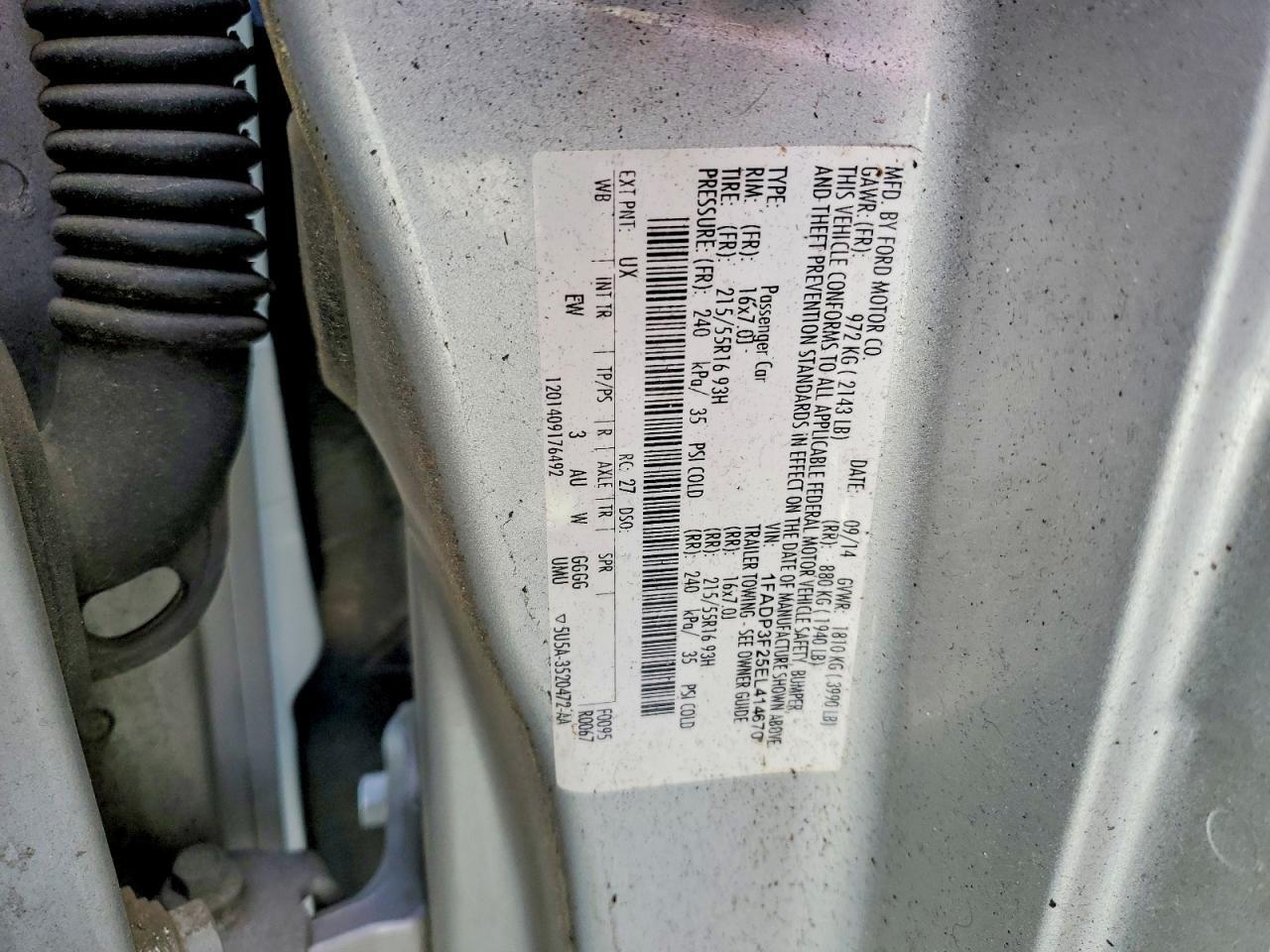 2014 Ford Focus Se - zdjęcie 12