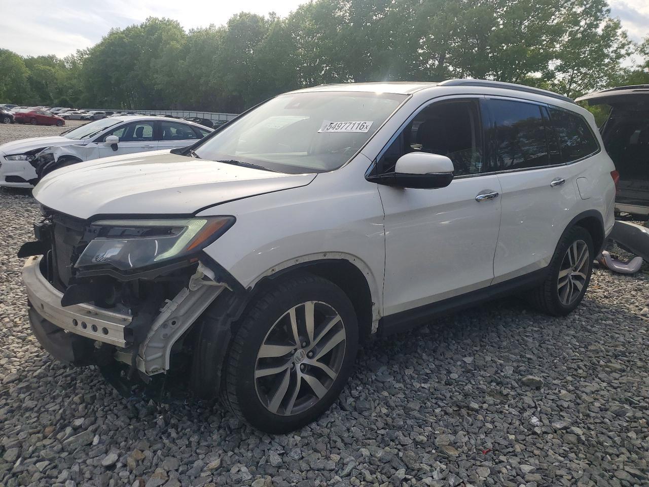 2017 Honda Pilot Touring - zdjęcie główne