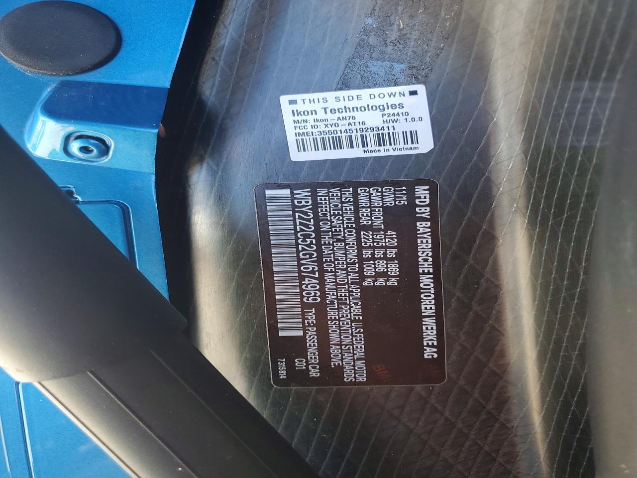 2016 BMW I8 - zdjęcie 13