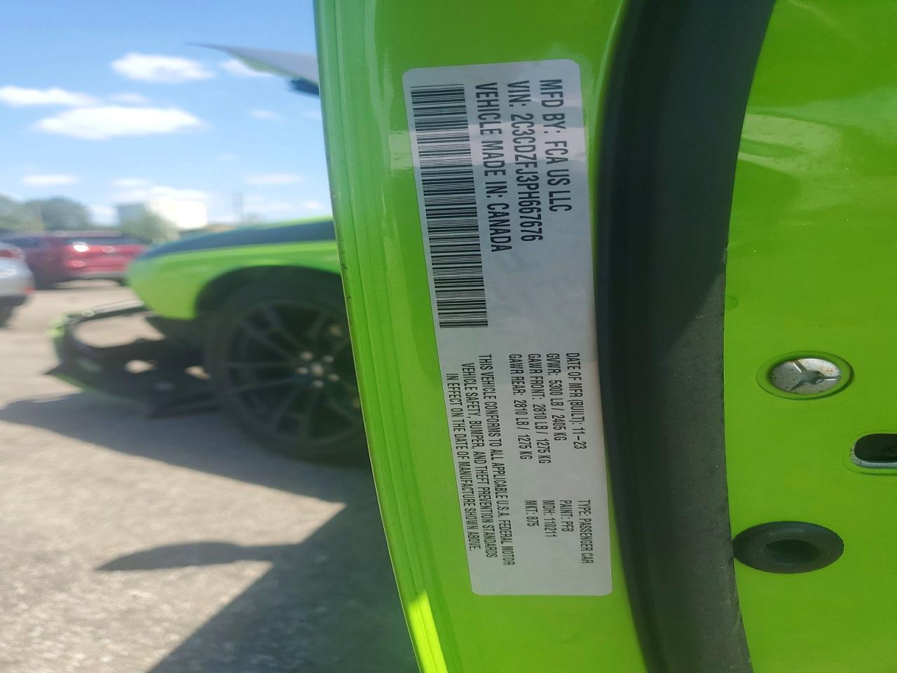 2023 Dodge Challenger R - zdjęcie 12
