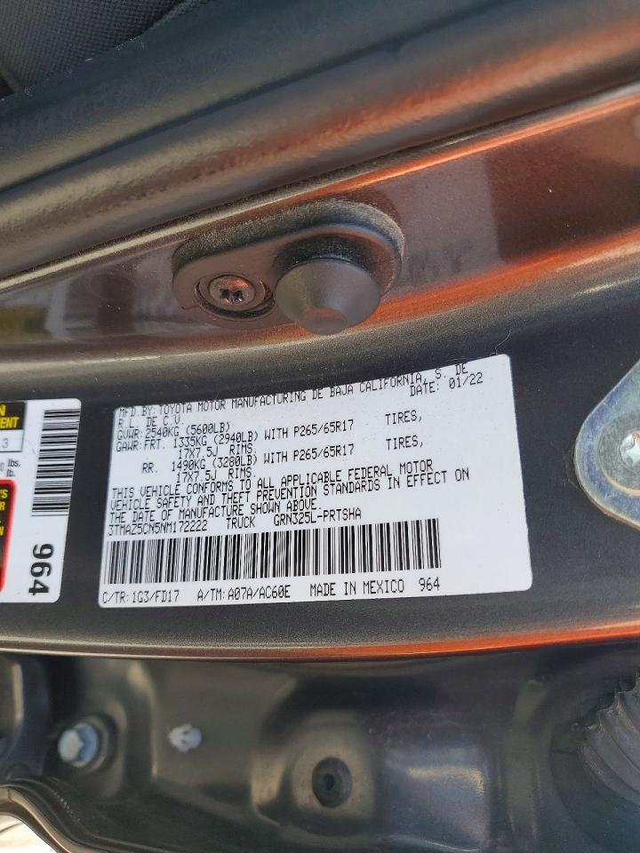 2022 Toyota Tacoma Trd Sport - zdjęcie 12