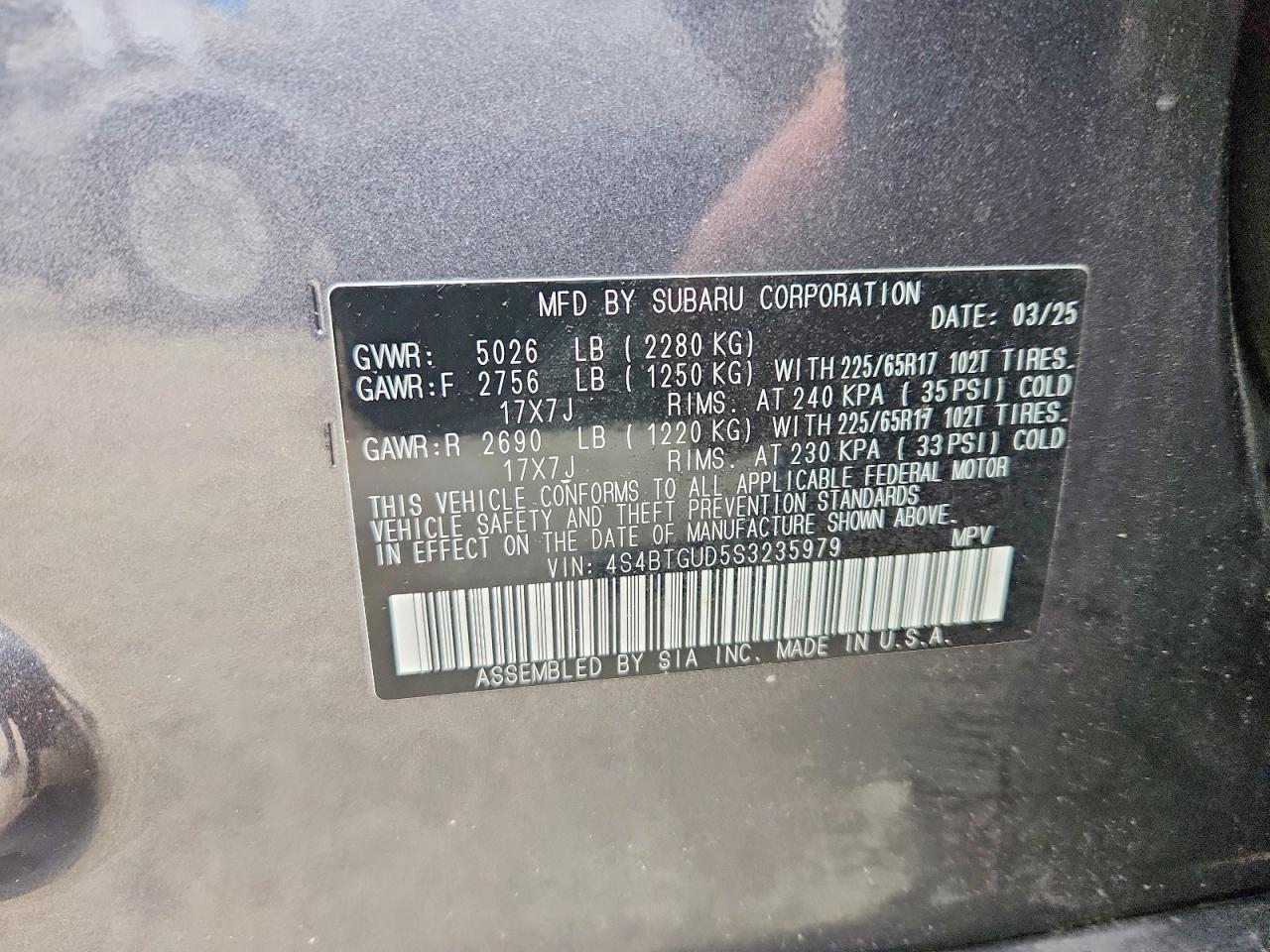 2025 Subaru Outback Wilderness - zdjęcie 13
