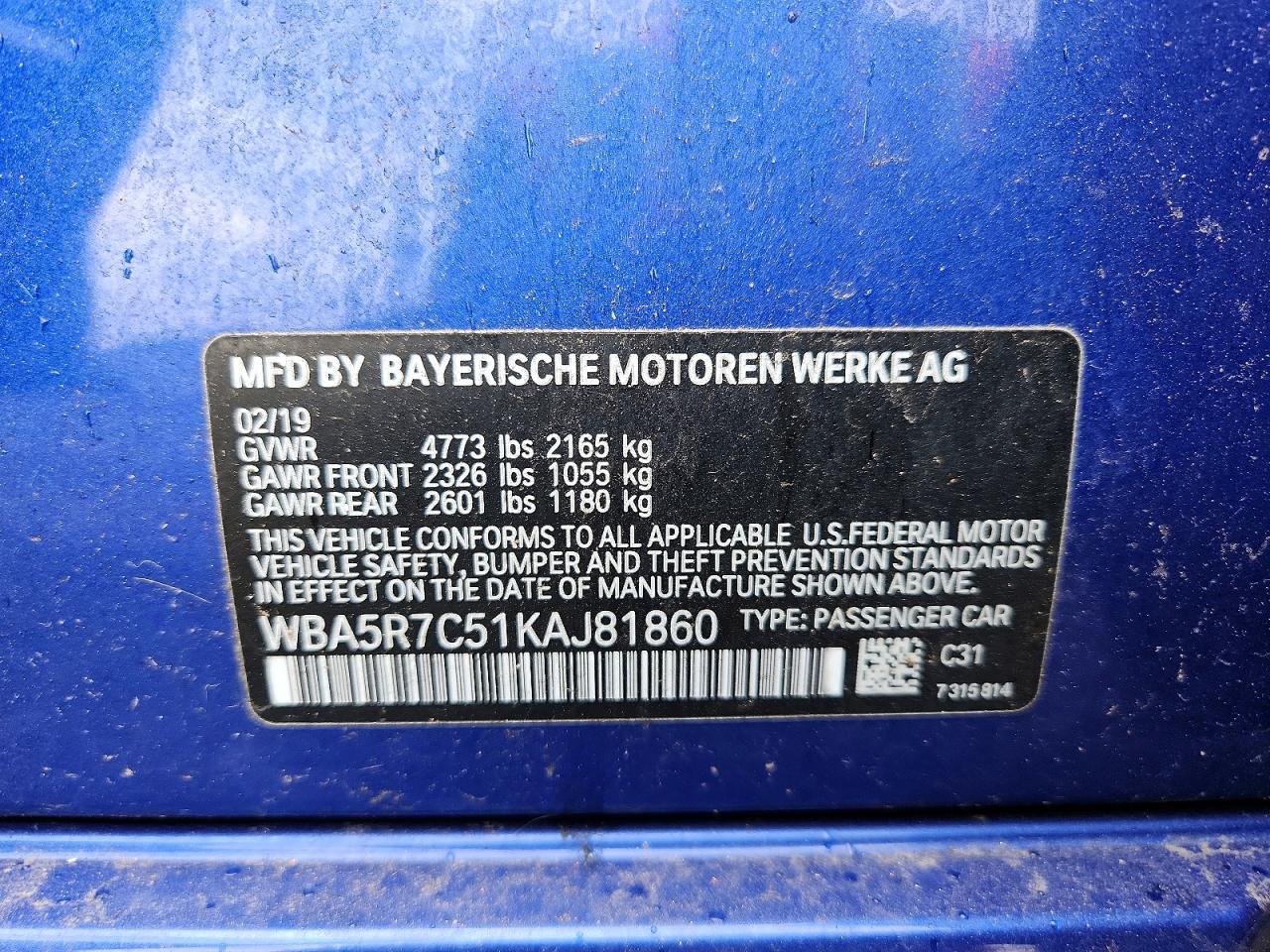 2019 BMW 330Xi - zdjęcie 12